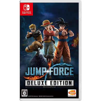 Nintendo Switch JUMP FORCE Deluxe Edition <multilingual support><New/Used><game software><Japan Import>