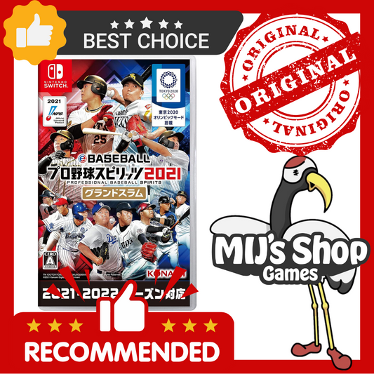 Nintendo Switch Ebaseball Professional Baseball Spirits 2021 Grand Slam <New/Used><game software><Japan Import>