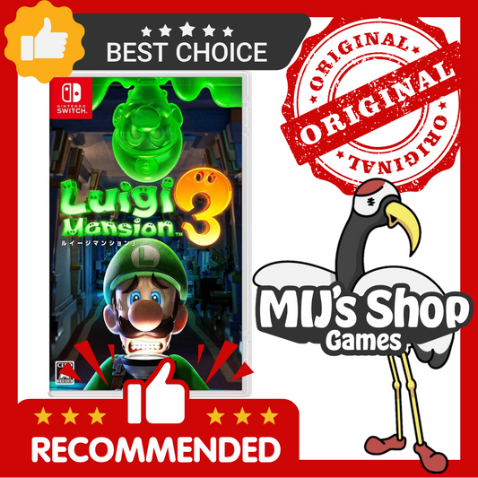 Nintendo Switch Luigi's Mansion 3 <multilingual support><New/Used><game software><Japan Import>