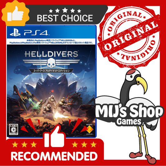 PS4 Helldivers Super Earth Ultimate Edition <multilingual support><New/Used><game software><Japan Import>