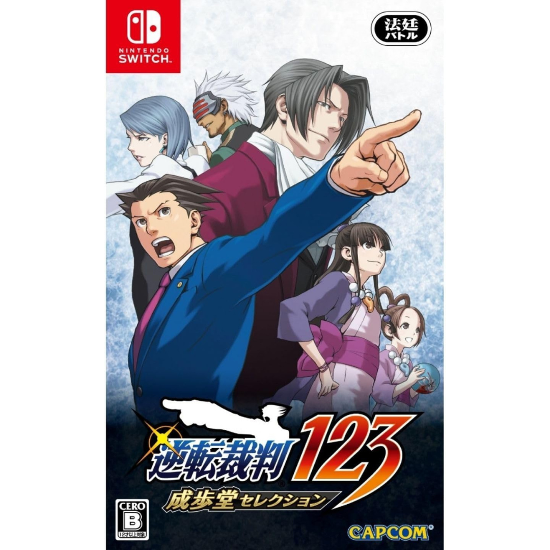 Nintendo switch Ace Attorney 123 <game software><New/Used><Japan Import>