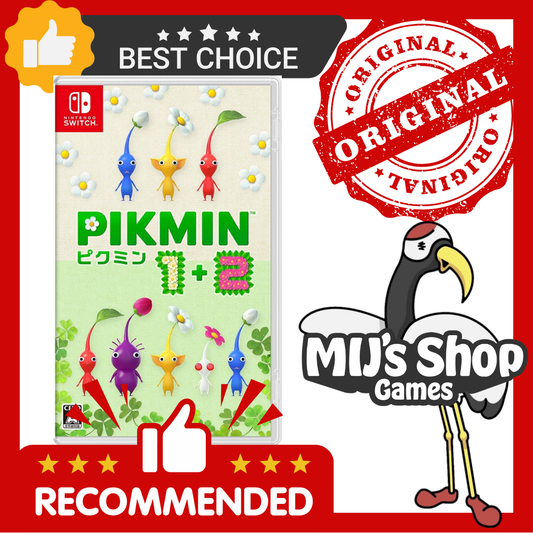 Nintendo Switch Pikmin 1+2 <multilingual support><New/Used><game software><Japan Import>