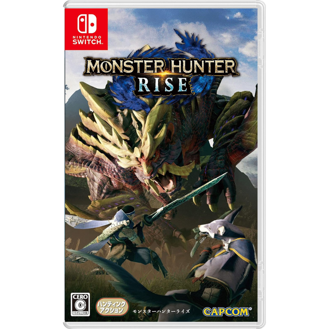 Nintendo Swich Monster Hunter Rise<multilingual support><New/Used><game software><Japan Import>