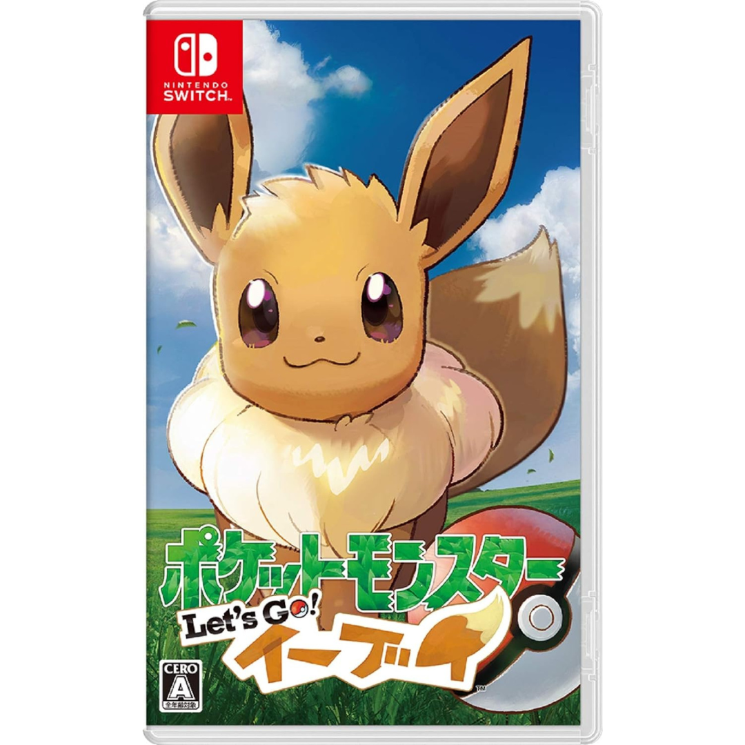 Nintendo Switch Pokemon Let's Go! Eevee<Playable in English><Playable in English><game software><New/Used><Japan Import>