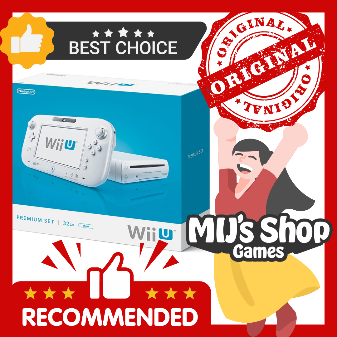 Nintendo Wii U Premium Set Shiro WUP-S-WAFC 32GB <game console><New/Used><Japan Import>