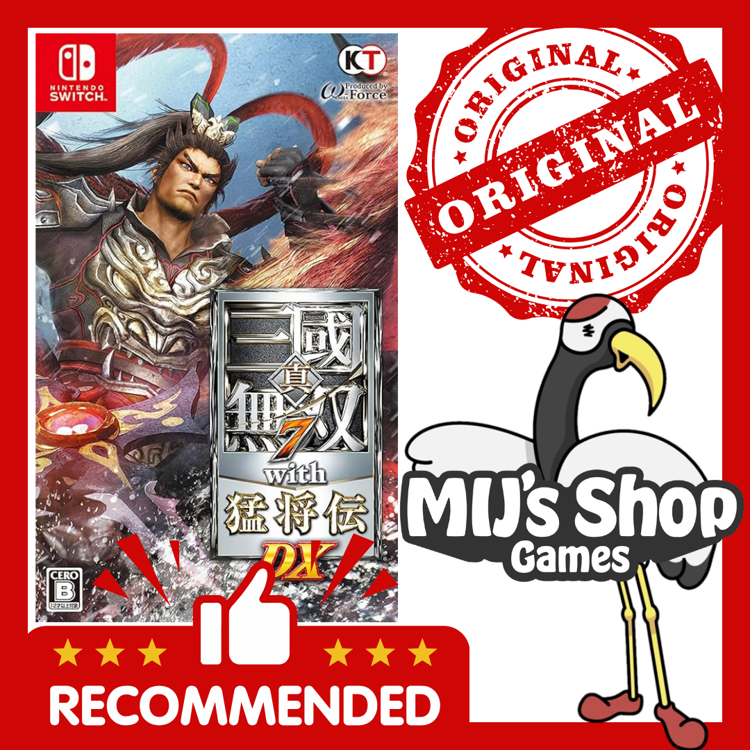 Nintendo Switch Shin Sangoku Musou 7 with Moshoden DX<Multi-language><game software><New/Used><Japan Import>