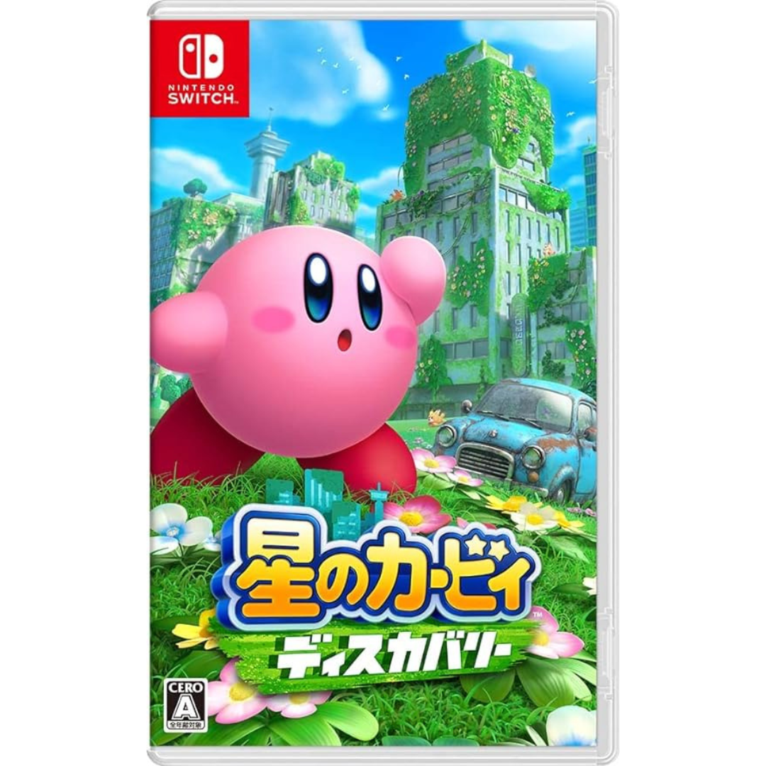 Nintendo Switch Kirby Discovery of the Stars<multilingual support><New/Used><game software><Japan Import>