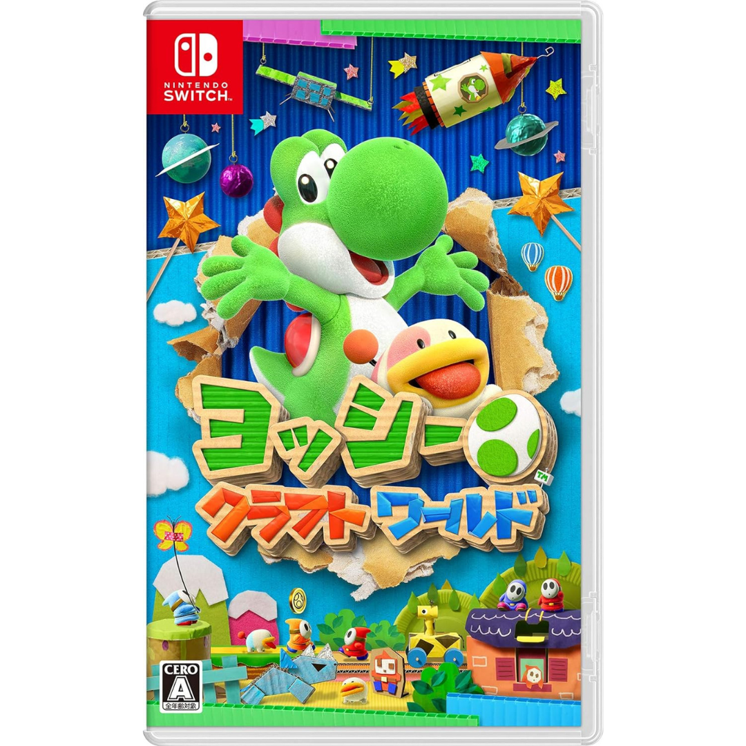 Nintendo Switch Yoshi's Crafted World <multilingual support><New/Used><game software><Japan Import>