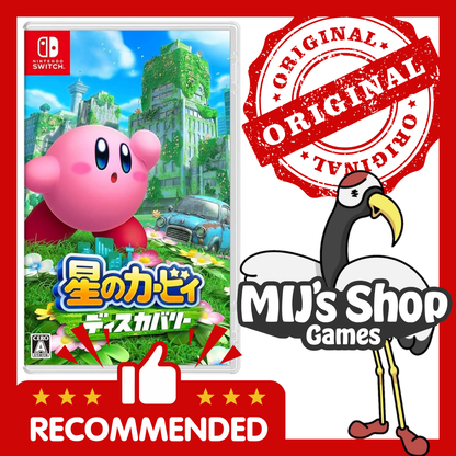 Nintendo Switch Kirby Discovery of the Stars<multilingual support><New/Used><game software><Japan Import>