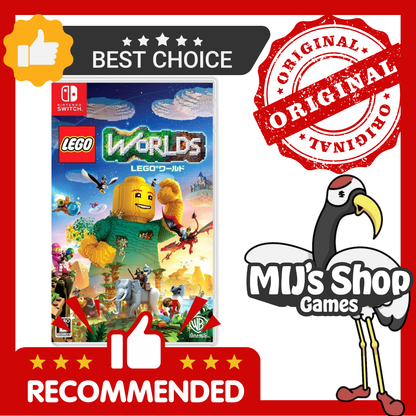 Nintendo Switch Lego Worlds<multilingual support><New/Used><game software><Japan Import>