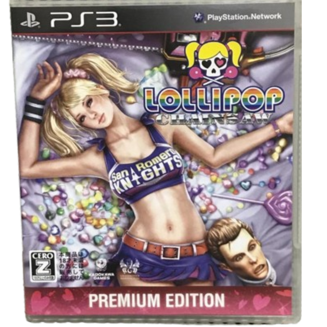 PS3 Lollipop Chainsaw Premium Edition<New/Used><game software><Japan Import>