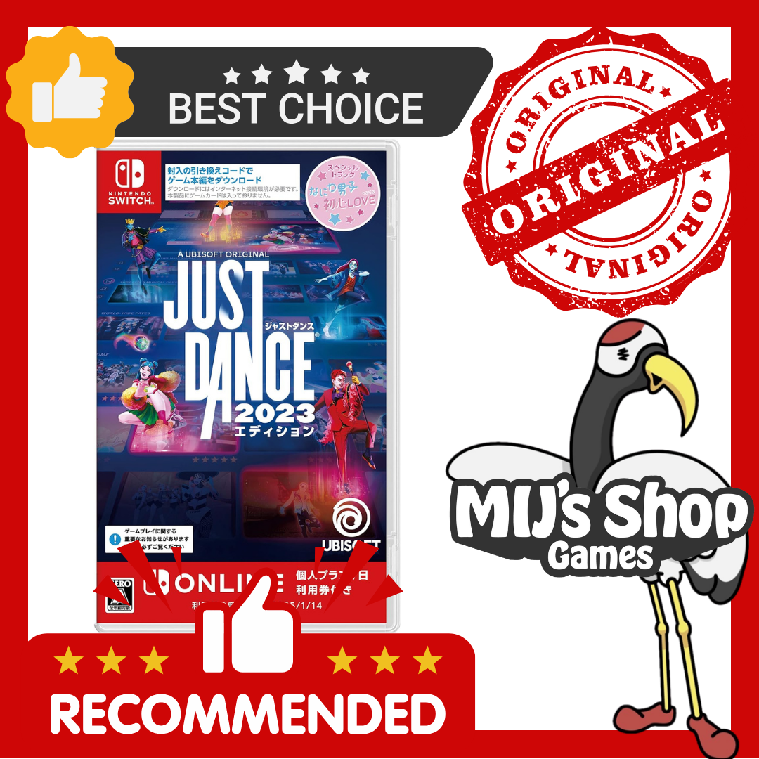 Nintendo Switch Just Dance 2023 Edition<multilingual support><New/Used><game software><Japan Import>