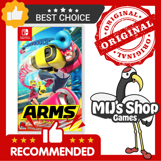 Nintendo Switch ARMS <multilingual support><New/Used><game software><Japan Import>