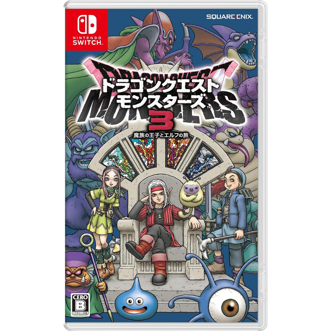 Nintendo Switch Dragon Quest Monsters 3:Journey of the Demon Prince and the Elf <multilingual support><New/Used><game software><Japan Import>