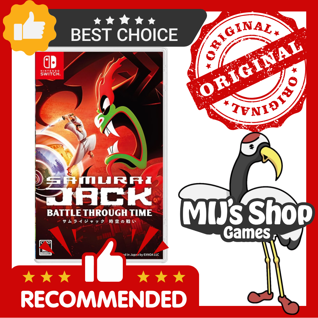 Nintendo Switch Samurai Jack Battle Through Time<multilingual support><New/Used><game software><Japan Import>