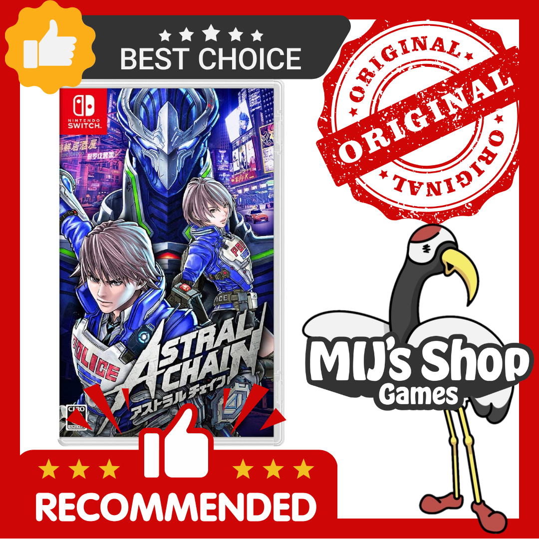 Nintendo Switch Astral Chain <multilingual support><New/Used><game software><Japan Import>