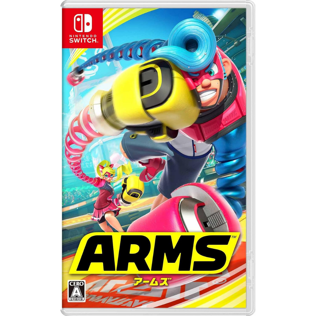 Nintendo Switch ARMS <multilingual support><New/Used><game software><Japan Import>