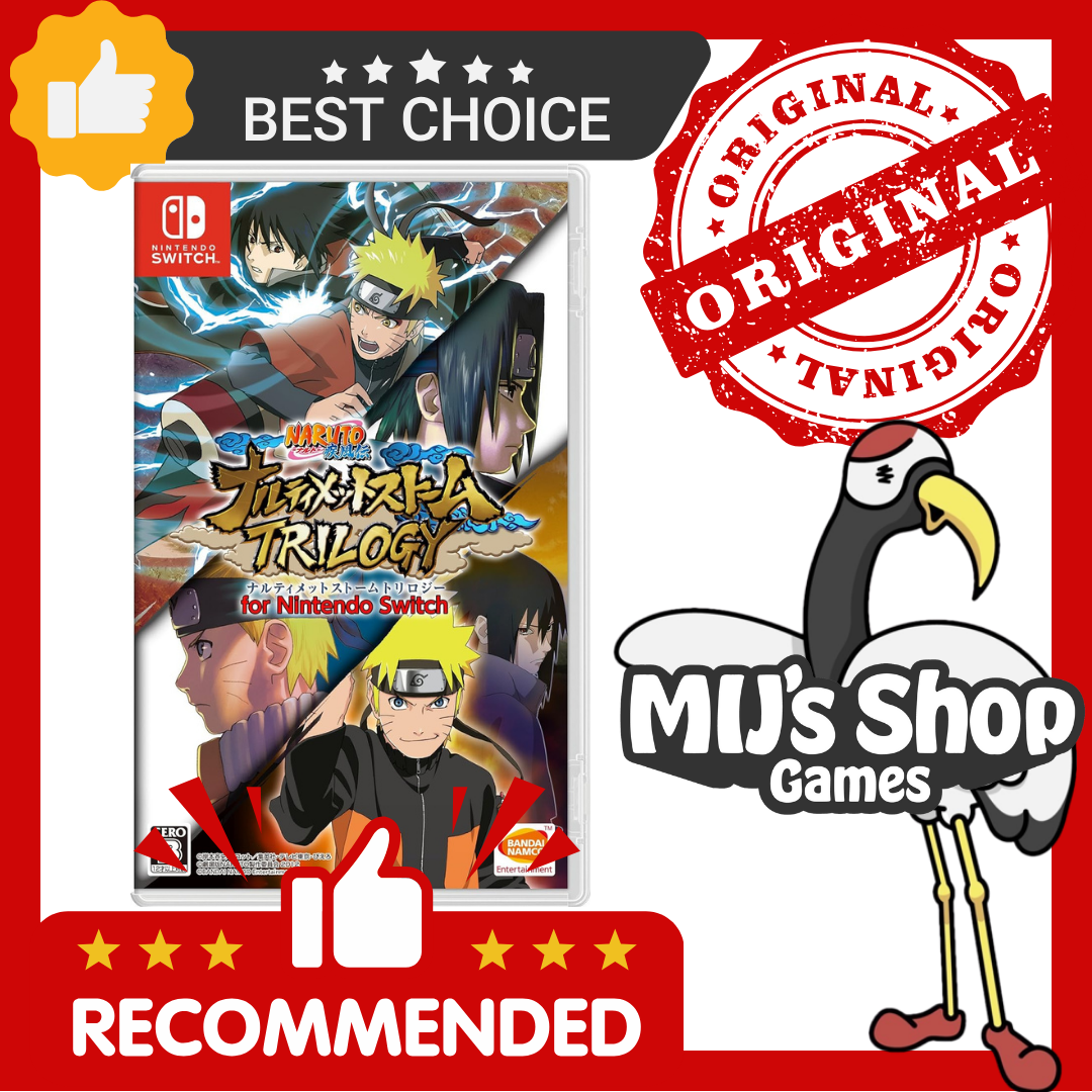 NARUTO SHIPPUDEN: Ultimate Ninja Storm Trilogy-Switch <game software><New/Used><Japan Import>