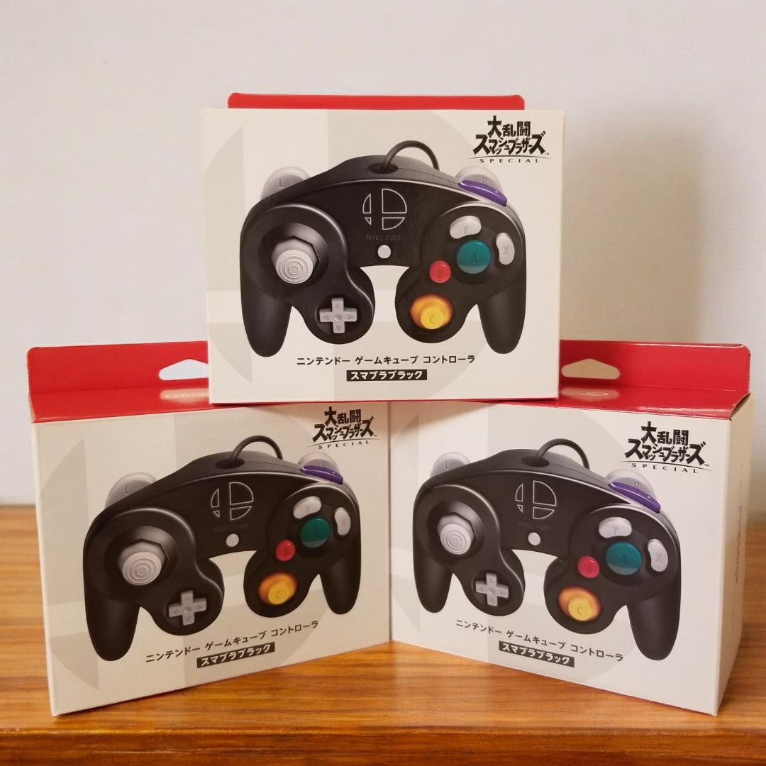 GameCube shaped Controller Smash Bros Ultimate Edition<New/Used><game controller><Japan Import>