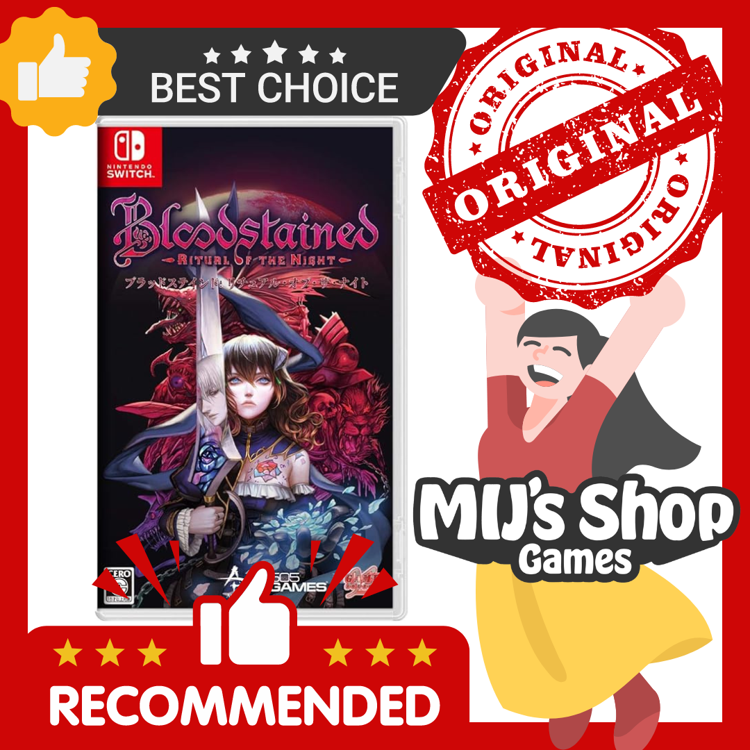 Nintendo Switch Bloodstained: Ritual of the Night<multilingual support><New/Used><game software><Japan Import>