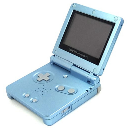 GameBoy Advance SP Console GB pearl blue <game console><Used><Japan Import>