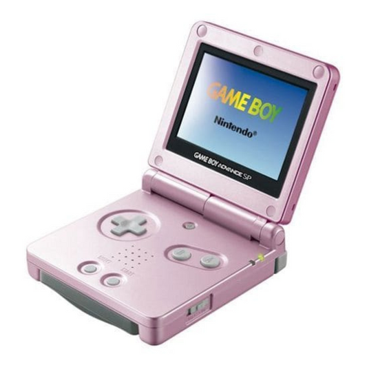GameBoy Advance SP Console GB pearl pink <game console><Used><Japan Import>