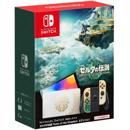 Nintendo Switch (OLED model) Legend of Zelda Tears of the Kingdom Edition HEG-S-KDAAA 64GB<game console><New/Used><Japan Import>