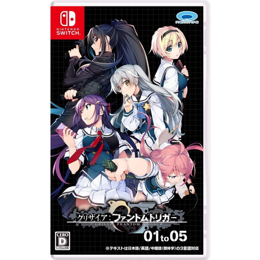 Nintendo Switch Grisaia Phantom Trigger 01 to 05 HAC-P-AZ7NA <game software><New/Used><Japan Import>