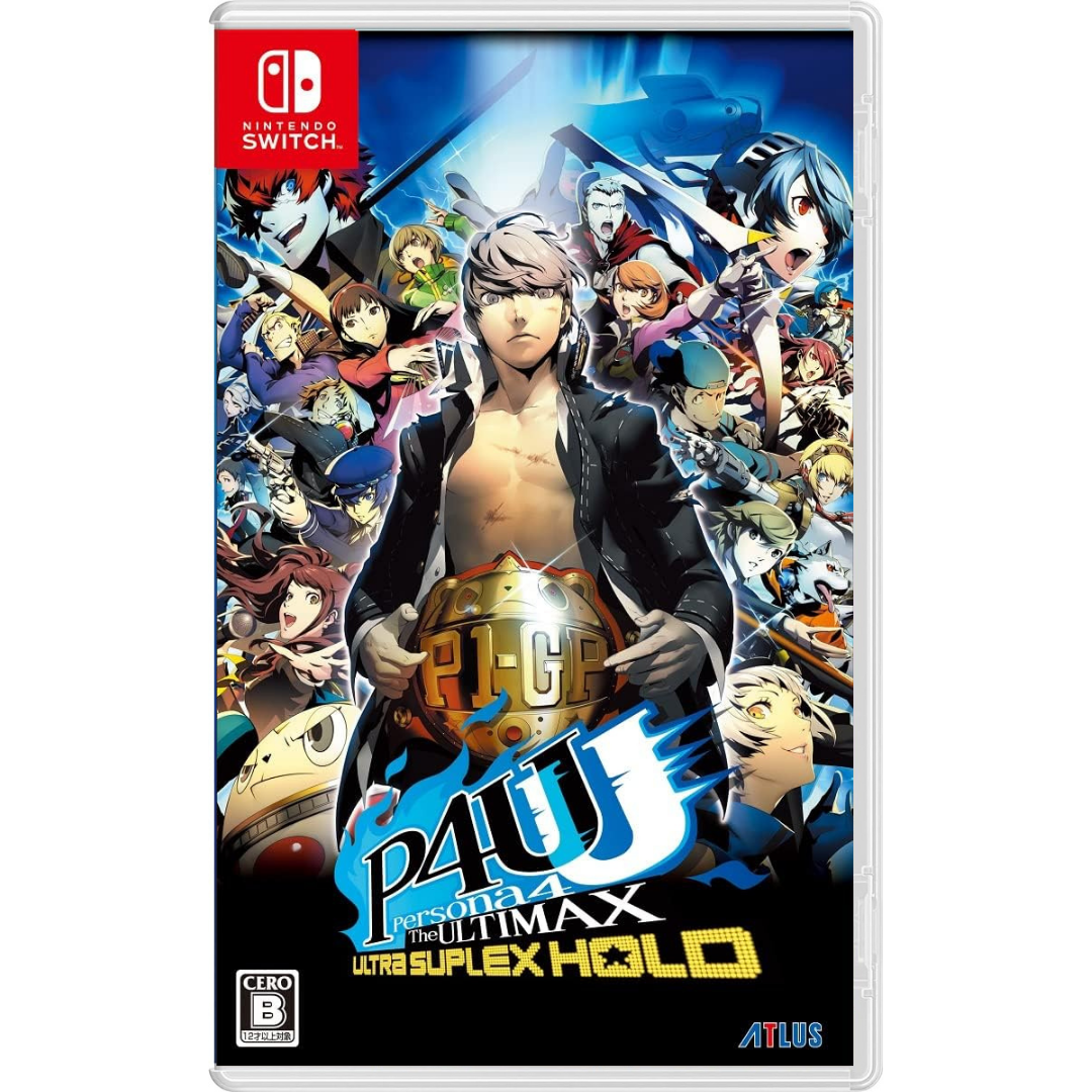 Nintendo Switch Persona 4 Arena Ultimax Remastered P4U HAC-P-A5S4A <game software><New/Used><Japan Import>