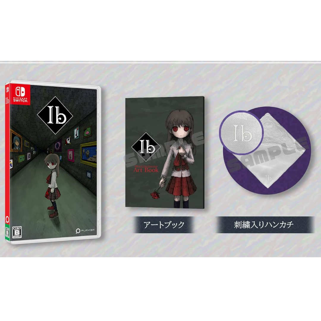 Nintendo Switch Ib limited edition +art book handkerchief set HAC-P-A9SPE <game software><New/Used><Japan Import>